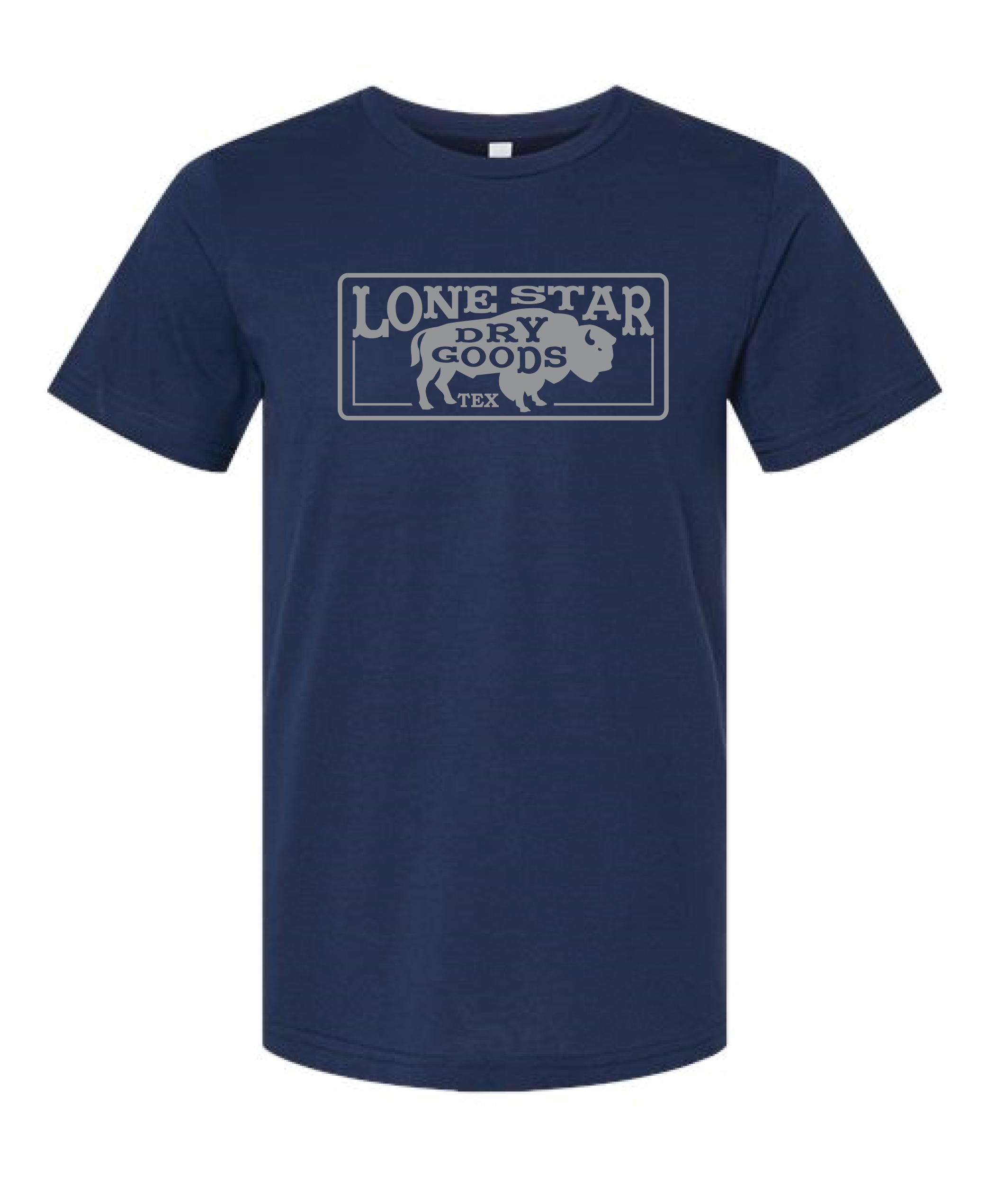 Buffalo Logo T-Shirt- Navy